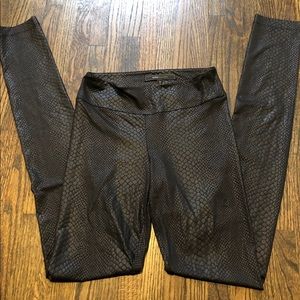BCBMAXAZRIA snakeskin leather leggings🐍